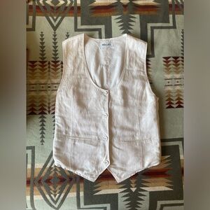 Rolla’s linen vest